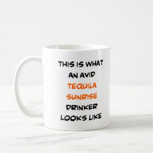Sonnenaufgangstrinker, eifrig kaffeetasse
