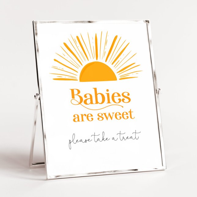 Sonnenbabys sind eine süße Babydusche Poster (Von Creator hochgeladen)