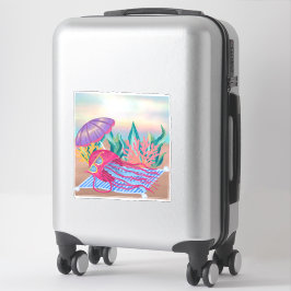 Sonnenbad Jellyfish Sonnenbrille Kinderzimmer Aufkleber