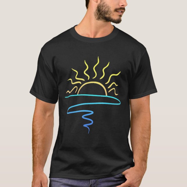 Sonnenbaden T-Shirt (Vorderseite)