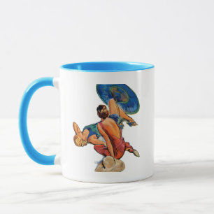 Sonnenbadende Tasse