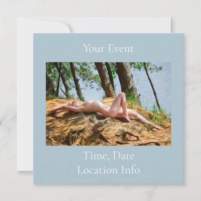 Sonnenbader bei Frauen_Cove Einladung (Vorderseite)