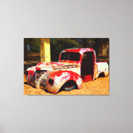 SONNENBAKTER LIEFERWAGEN 32x48 Leinwanddruck