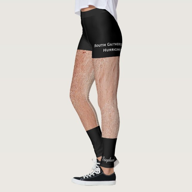 Sonnenbänke und Fake-Schwarz-Shorts Leggings (Links)