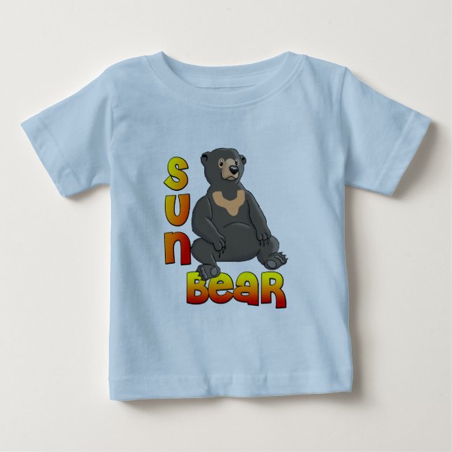 Sonnenbär Baby T-shirt (Vorderseite)