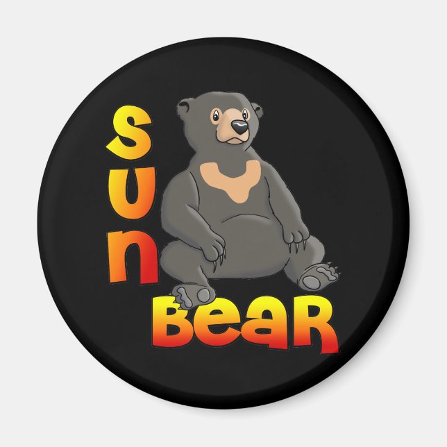 Sonnenbär Magnet (Vorne)