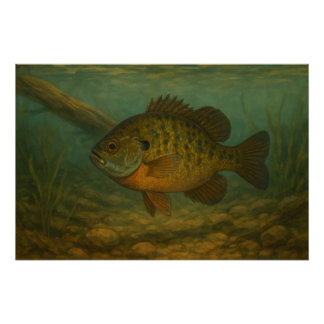 Sonnenbarsch Poster