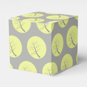 Sonnenbaum-Kreismuster Gefallen Geschenkbox Geschenkschachtel