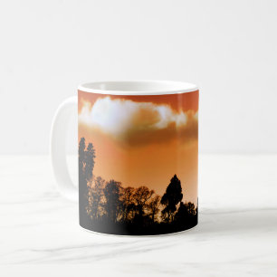 Sonnenbäume Kaffeetasse