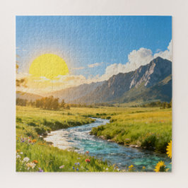 Sonnenbergs-Wiesen-Puzzle Puzzle