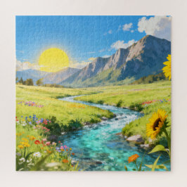 Sonnenbergs-Wiesen-Puzzle Puzzle