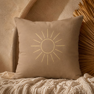 Sonnenbeschienene Kissenhülle Serenity Kissen
