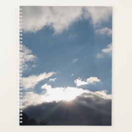 Sonnenbeschienener Himmelplaner, Wolken & Sonne Planer