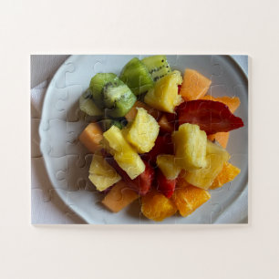 Sonnenbeschienertes Obstteller Sizilianisches Fr Puzzle