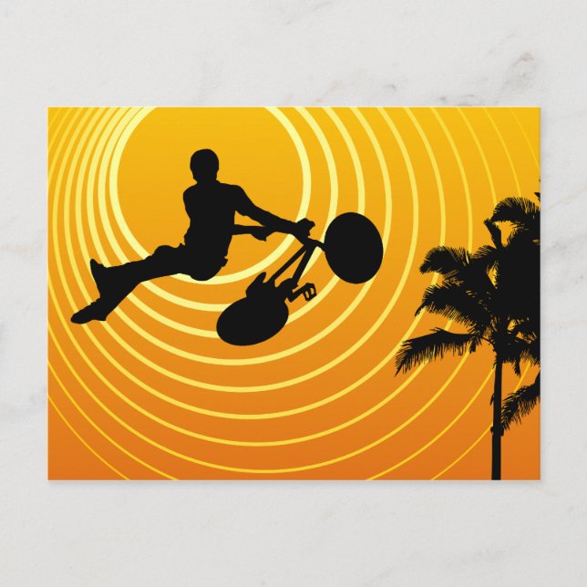 Sonnenbestrahlung Postkarte (Vorderseite)