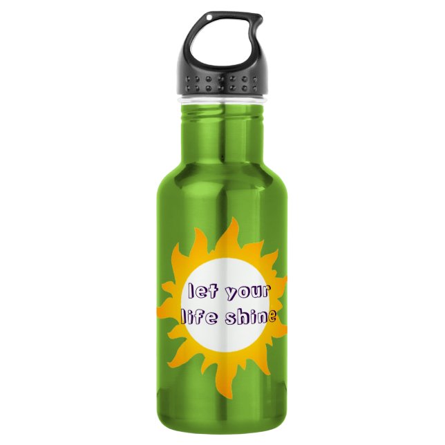 Sonnenblase Stainless Edelstahlflasche (Vorderseite)