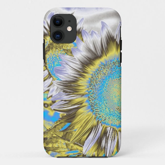 Sonnenblume 2 Case-Mate iPhone hülle (Rückseite)