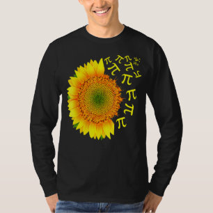 Sonnenblume 3 14 Mathe Happy Pi Day Geek Science P T-Shirt