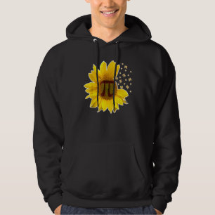 Sonnenblume 3 14 Pi Symbol 100. Tag des Schoo Hoodie