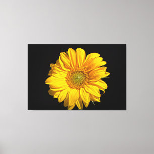 Sonnenblume 60x40 (150x100cm) waccn leinwanddruck
