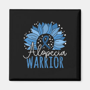 Sonnenblume Alopecia Krieger1 Magnet