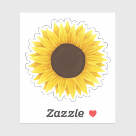 Sonnenblume Aufkleber