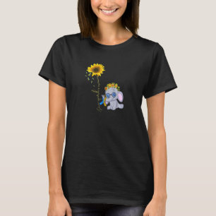 Sonnenblume Baby Elephant Down Syndrome Awareness  T-Shirt