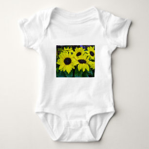 Sonnenblume Baby Strampler
