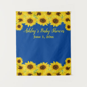 Sonnenblume Babydusche Hintergrund Foto Prop Wandteppich
