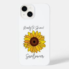 Sonnenblume bereit zum Sonnenblumen Case-Mate iPhone 14 Hülle