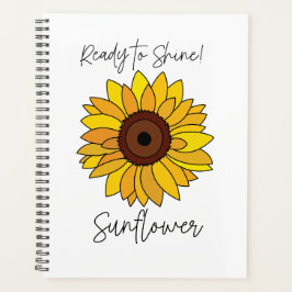 Sonnenblume bereit zum Sonnenblumen Planer