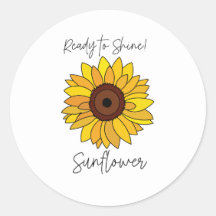 Sonnenblume bereit zum Sonnenblumen