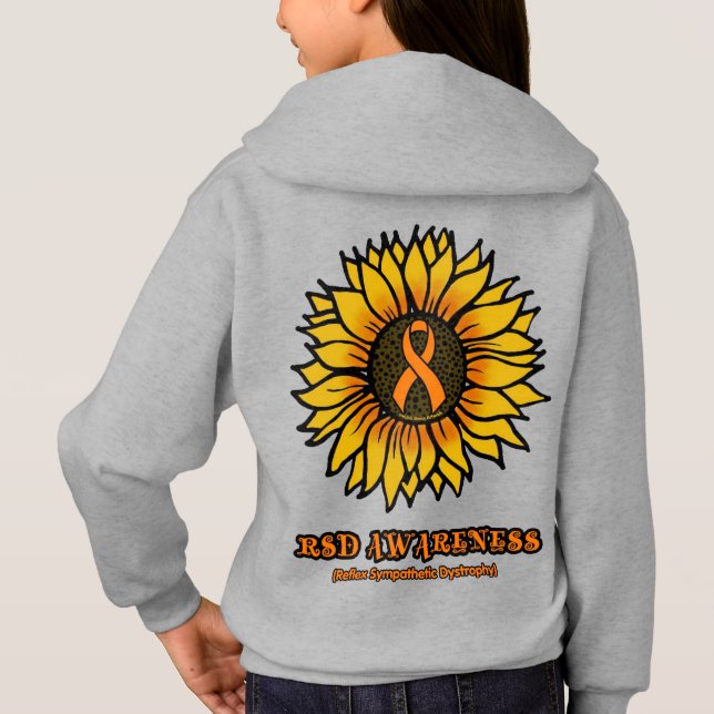 Sonnenblume/Bewusstsein... RSD Hoodie (Rückseite)