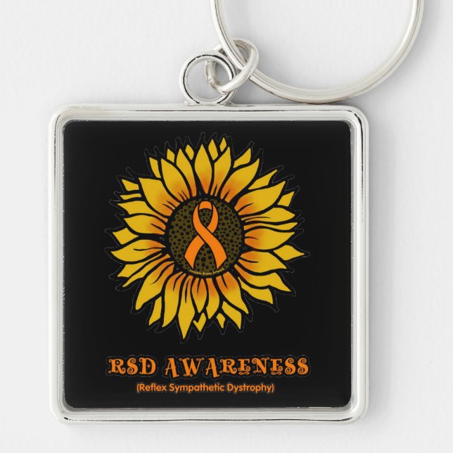 Sonnenblume/Bewusstsein...RSD Schlüsselanhänger (Vorne)