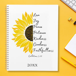 Sonnenblume Bibel Verse Planer