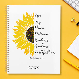 Sonnenblume Bibel Verse Planer