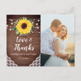 Sonnenblume Bläserblume Hochzeitssemble Foto Viele Postkarte