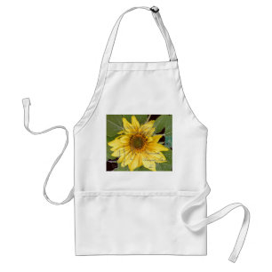 Sonnenblume Blume Französisch Ephemera Schürze
