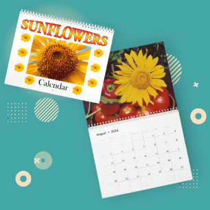 Sonnenblume-Blume Kalender