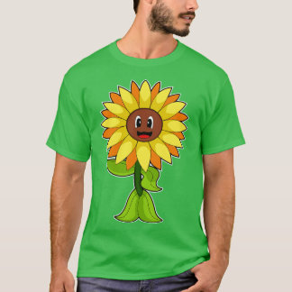 Sonnenblume-Blume T-Shirt