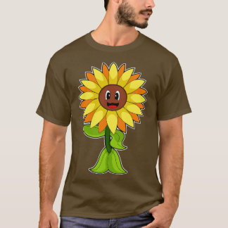 Sonnenblume-Blume T-Shirt