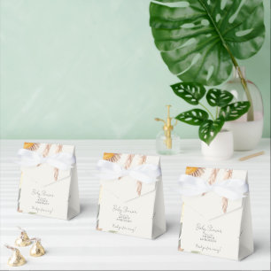 Sonnenblume Botanische Creme Baby Dusche Danke Geschenkschachtel