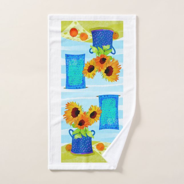 Sonnenblume Bouquet Handtuch (Handtuch)