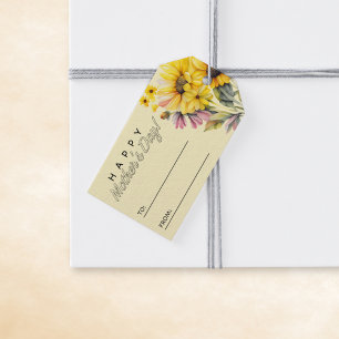 Sonnenblume Bouquet Happy Mother Day Geschenkanhänger