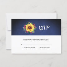 Sonnenblume Bugundy Rose Bloral Navy Blauer Hochze