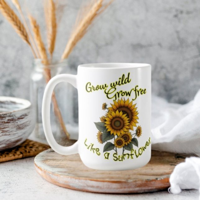 Sonnenblume Burst Tasse (Von Creator hochgeladen)