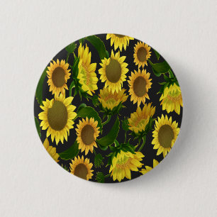 Sonnenblume Button