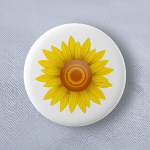 Sonnenblume Button
