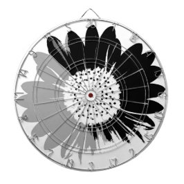 Sonnenblume BW Dartboard Dartscheibe
