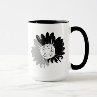 Sonnenblume BW Tasse